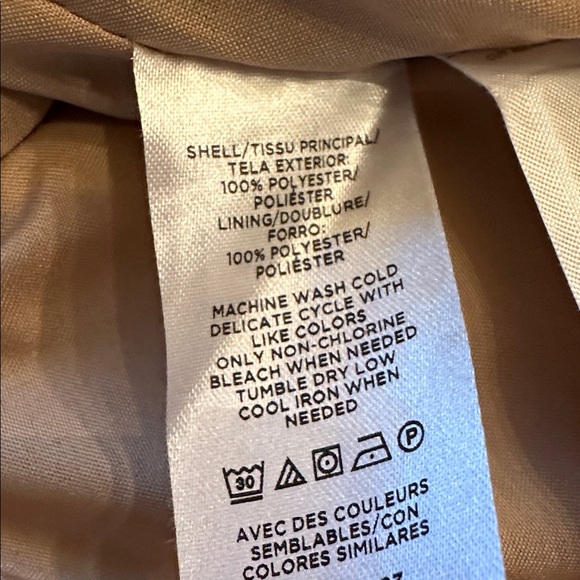 LOFT Tan Teddy Jacket - Picture 9 of 11